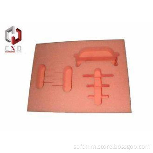 High Density Red Sponge Foam Packing Material , Eco-friendl